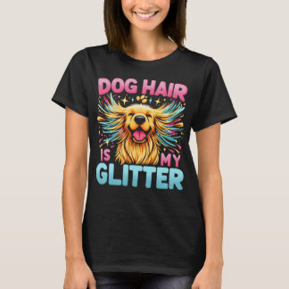 Hund är min glitter t shirt