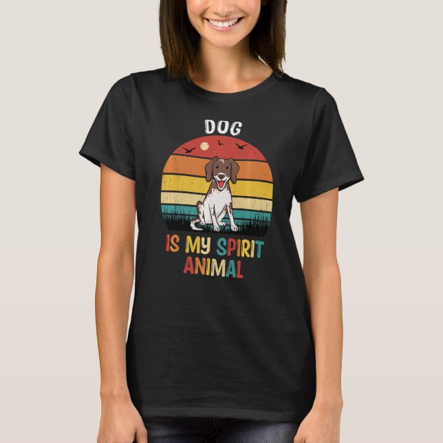 Hund är min Hund för andningsdjur T Shirt (Framsida)
