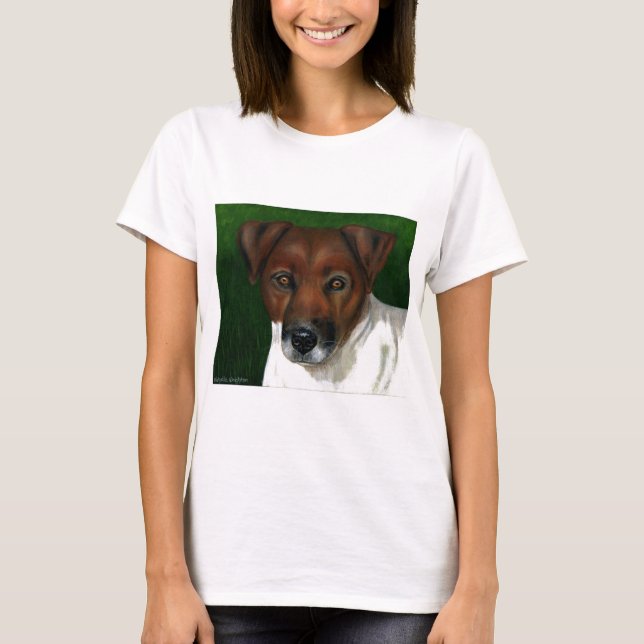 Hund Art - Jack Russell Terrier - Otis T Shirt (Framsida)