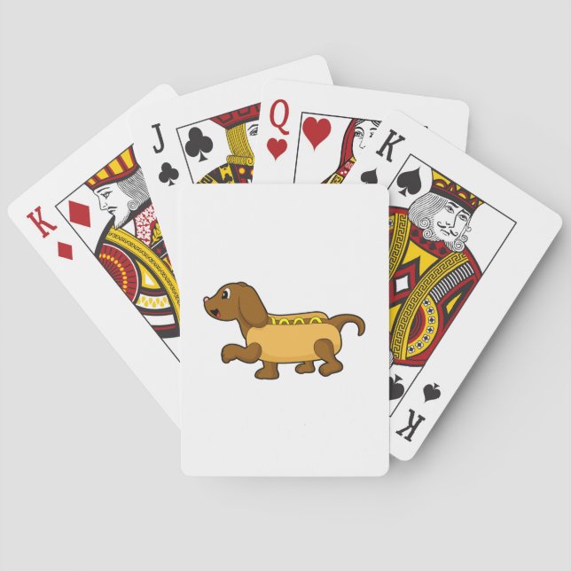 Hund as Hotdog Casinokort (Baksidan)