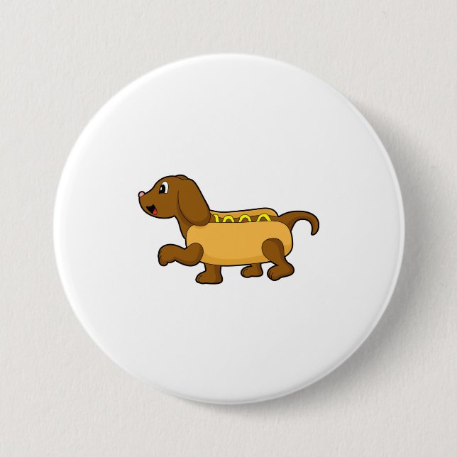 Hund as Hotdog Knapp (Framsida)