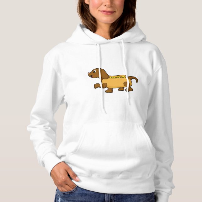 Hund as Hotdog T Shirt (Framsida)