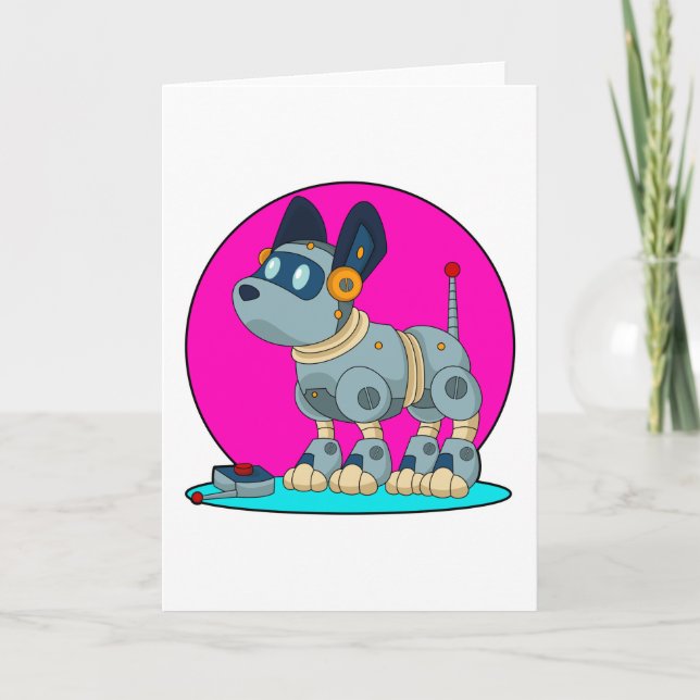 Hund as Robot Kort (Framsida)
