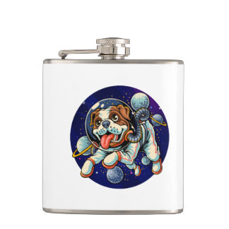 Hund astronaut, rymd-hund fickplunta
