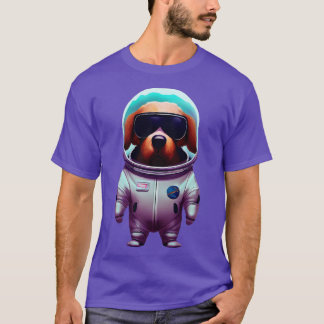 Hund Astronaut T Shirt