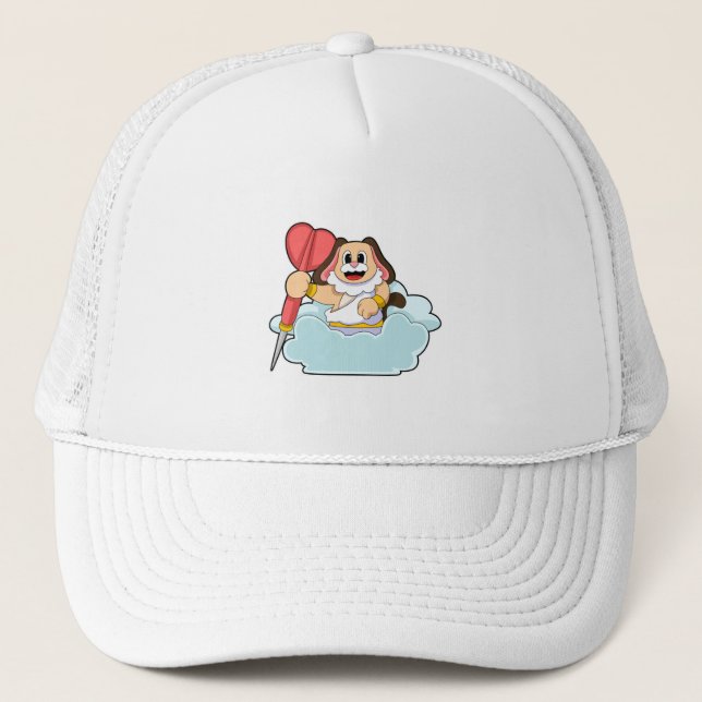 Hund at Darts med Dart Keps (Framsida)