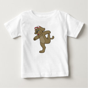 Hund at Yoga Fitness T Shirt