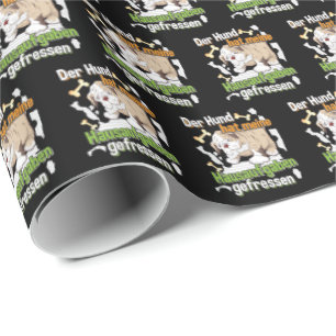 Hund Ate My Homwork - Lär dig tysk offert Presentpapper