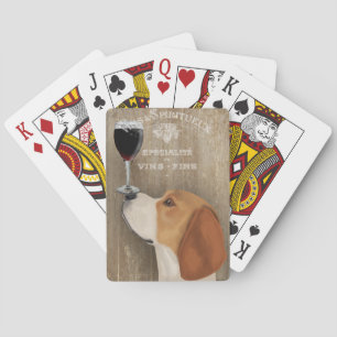 Hund Au Vin Beagle Casinokort