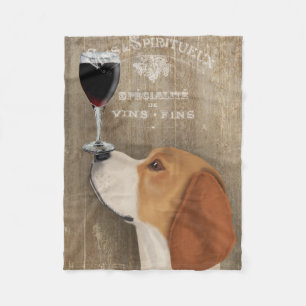 Hund Au Vin Beagle Fleecefilt