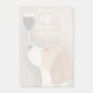 Hund Au Vin Beagle Post-it Block