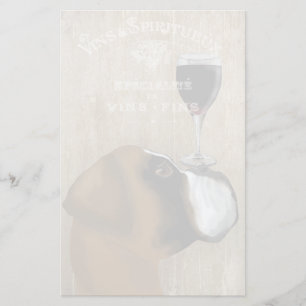 Hund Au Vin Boxer Brevpapper