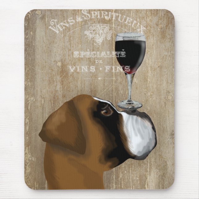 Hund Au Vin Boxer Musmatta (Framsidan)