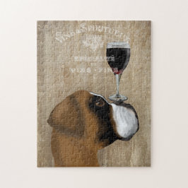 Hund Au Vin Boxer Pussel