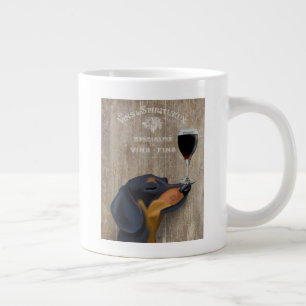 Hund Au Vin Dachshund Jumbo Mugg