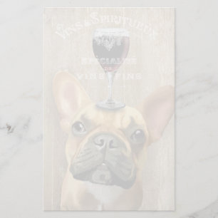 Hund Au Vin, Fransk Bulldog Brevpapper