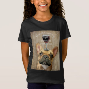 Hund Au Vin, Fransk Bulldog T Shirt