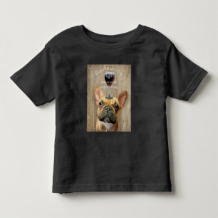 Hund Au Vin, Fransk Bulldog T Shirt