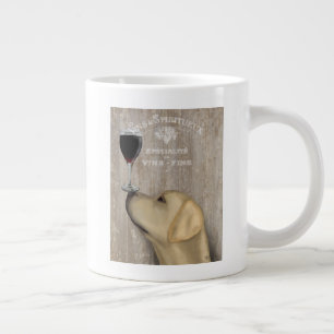 Hund Au Vin Gult Labrador Jumbo Mugg
