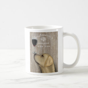 Hund Au Vin Gult Labrador Kaffemugg