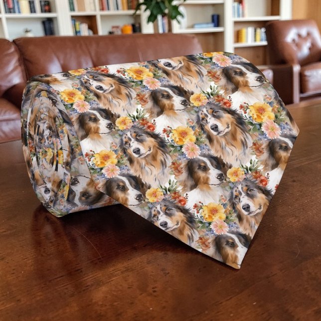 Hund Aussie Älskare Canine Retro Anpassad Slip Slips (Skapare uppladdad)