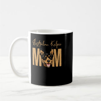 Hund Australian Kelpie Mamma Hund Mamma idé för Au Kaffemugg