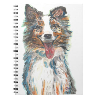 Hund-Australian shepherd Anteckningsbok