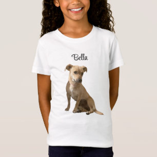 Hund av Anpassningsbar för enkel typografi-Personl T Shirt