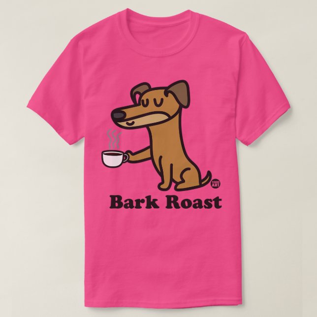 hund av barrbröd t shirt (Design framsida)