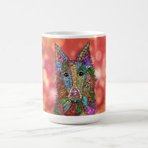 Hund av BeSnyval Silken Windhound Kaffemugg
