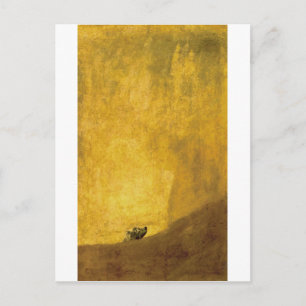 Hund, av Francisco de Goya Vykort