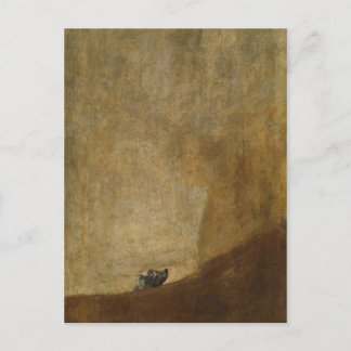 Hund av Francisco Goya Vykort