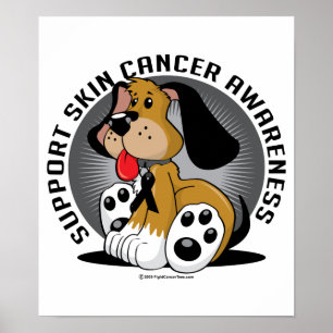 Hund av hudcancer poster