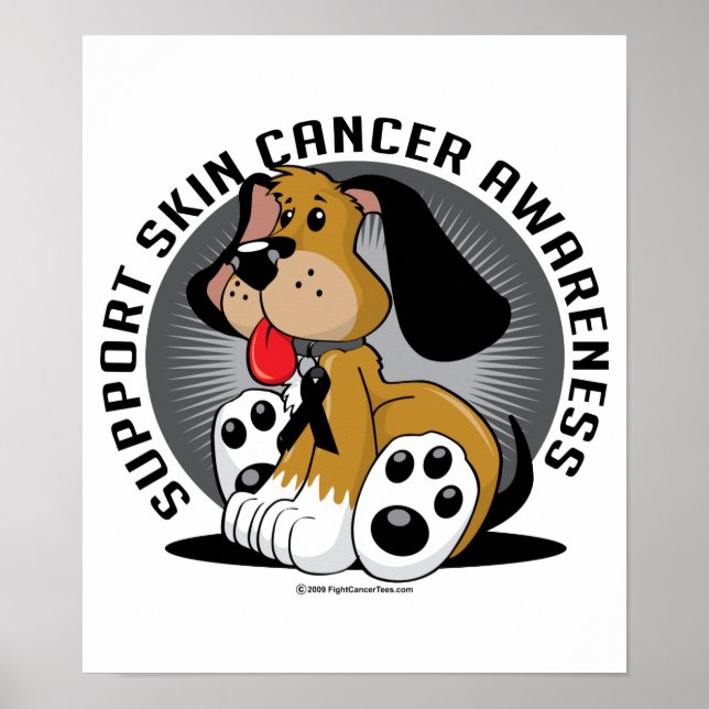 Hund av hudcancer poster (Framsidan)