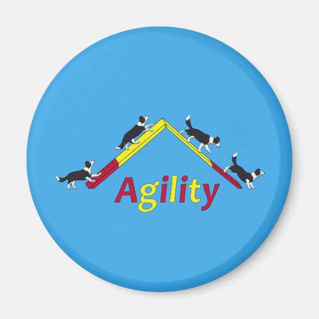 Hund av kapacitet magnet (Framsidan)