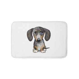 Hund av Merle Dachshund Cute Wiener Badrumsmatta