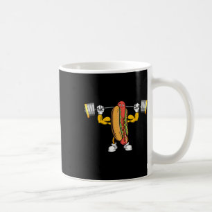 Hund av muskelHett Deadlift Bodybuilding Fitness Kaffemugg