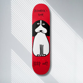 Hund av personligen Behålla ut Mini Skateboard Bräda 18,5 Cm