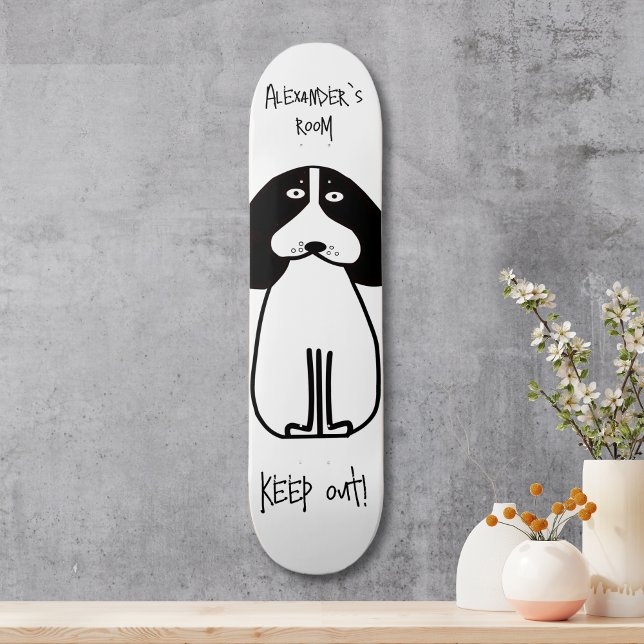 Hund av personligen Behålla ut Mini Skateboard Bräda 18,5 Cm (Skapare uppladdad)