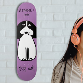 Hund av personligen Behålla ut Mini Skateboard Bräda 18,5 Cm