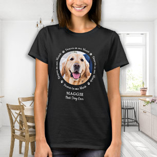 Hund av Pet Memorial Pet Loss Keepsaké, Anpassning T Shirt