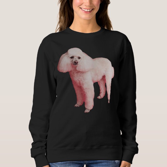 Hund av Puppy Innocent Tickling Tickles pudel T Shirt (Framsida)
