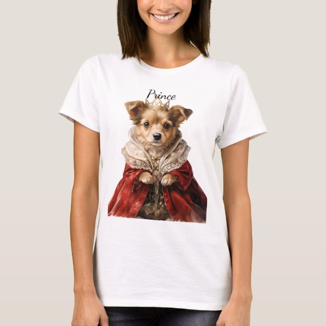 Hund AV SKUGGFLUFFY PUPPY I REGELRUTOR T Shirt (Framsida)