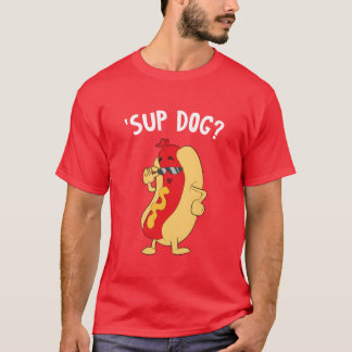 Hund av Sup Hund Coola med solglasögon roligt T Shirt