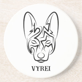 Hund av svartvita stammar underlägg