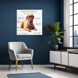 Hund aveln Canvas med Temperament Traits