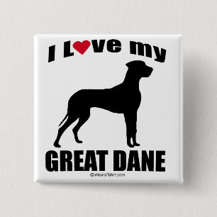 "HUND AVELN" - GREAT DANE - "ÄLSKAR JAG MIN GREAT KNAPP