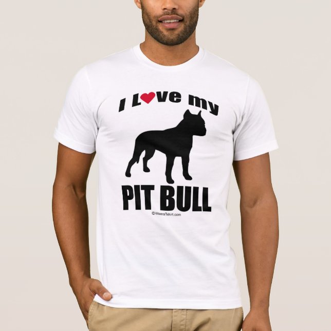 "HUND AVELN" - GROPTJUREN - "ÄLSKAR JAG MIN TEE SHIRT (Framsida)