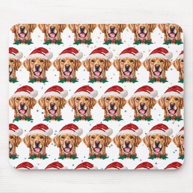 Hund aveln-julen i Golden Retriever Musmatta (Framsidan)