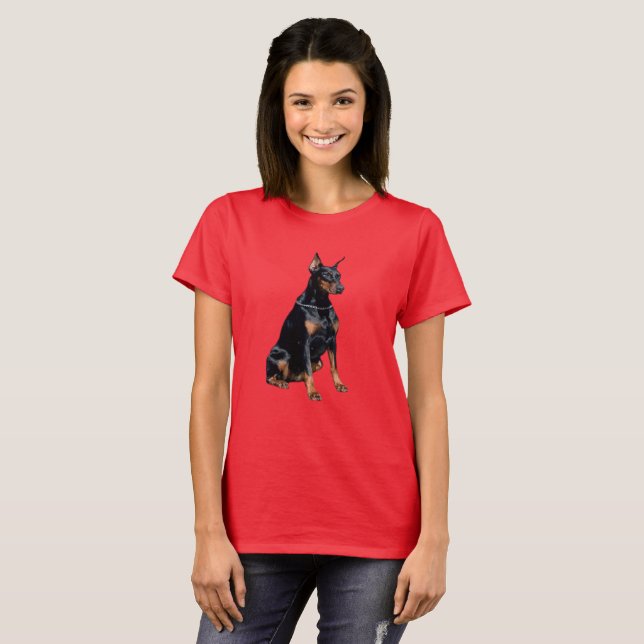 Hund aveln Kärlek Mamma Pappa T Shirt (Hel framsida)